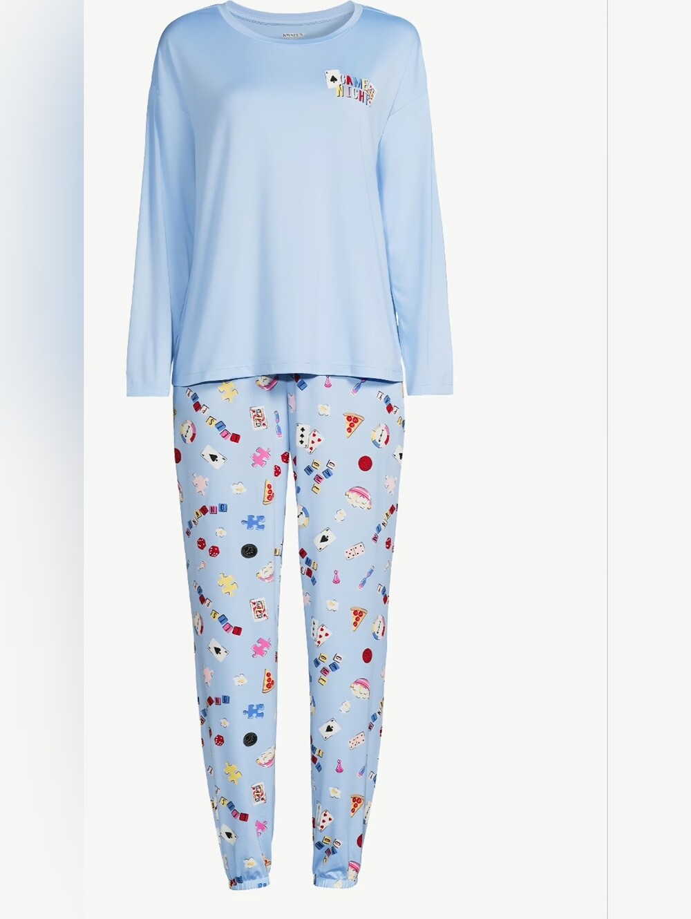 Joyspun Women's Game Night Pajama Set - Size L
